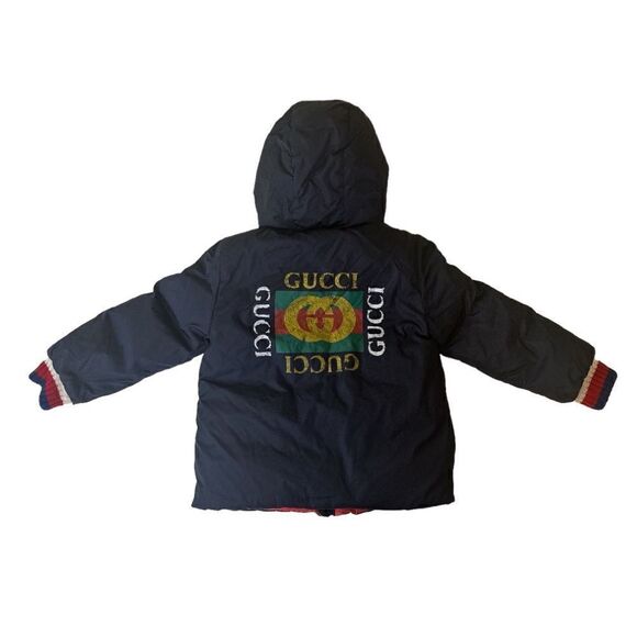 GUCCI Baby GG Logo Jacket - Picture 1 of 9